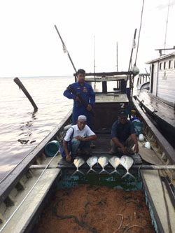Polres Amankan Kapal Berbendera Malaysia